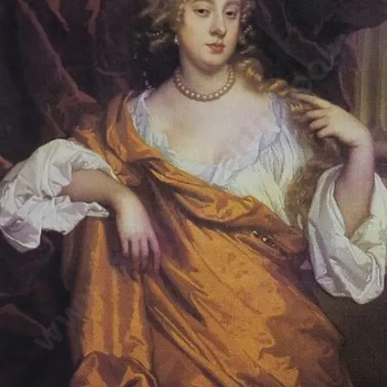LELY, Sir Peter (1618-1680) - Portrait of Hon. Mary Wharton