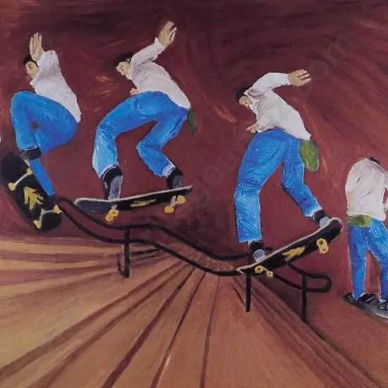 CARGILL, Julia  - Skater in Motion, 2002