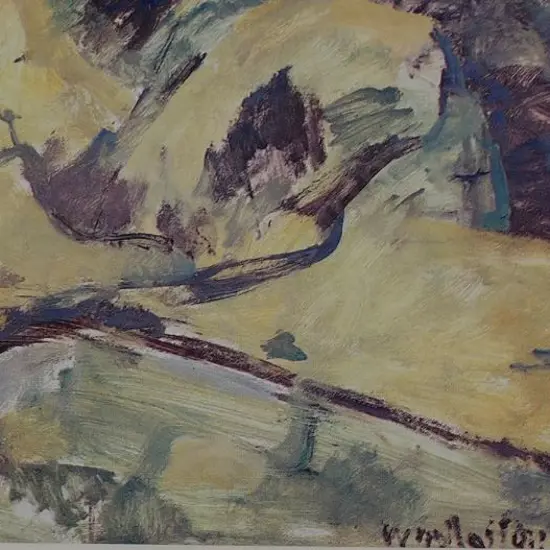 WOOLLASTON, Sir M. Tosswill (1910-1998) - Bayley's Hill, Huinga, Taranaki