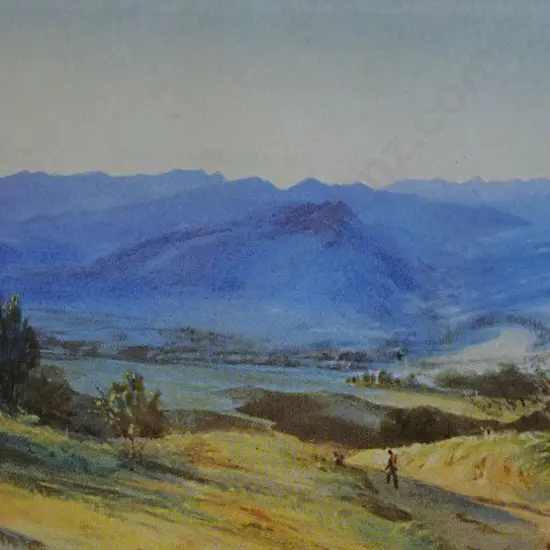 GULLY, John (1819-1888) - Silver Peaks, near Nelson