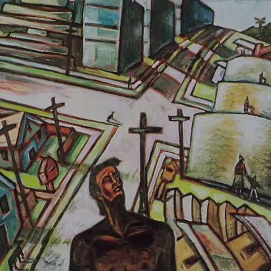 BROWN, Nigel (1949-) - Crossroads, 1988