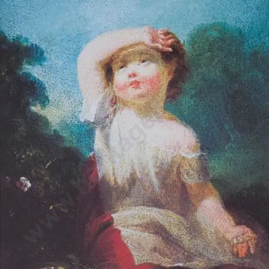 SCHALL, Jean Frederic (1752-1825) - Girl Feeding Birds