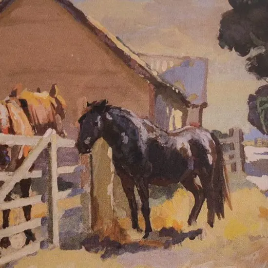 THOMPSON, Sydney Lough (1877-1973) - Horses
