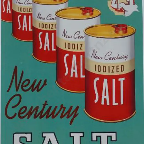 PROMOTING Prosperity - Ad from Book - New Century Iodised Salt