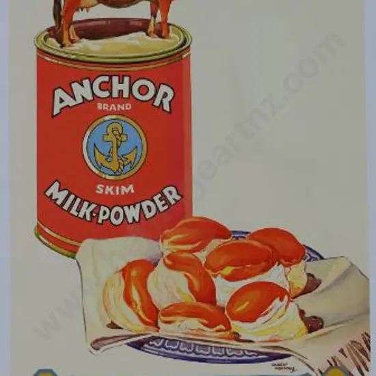 PROMOTING Prosperity - Ad from Book - Anchor Skim Milk Powder - Behind the Best Cooking