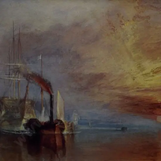 TURNER, Joseph Mallord William (1775-1851) - The Fighting 'Temeraire'