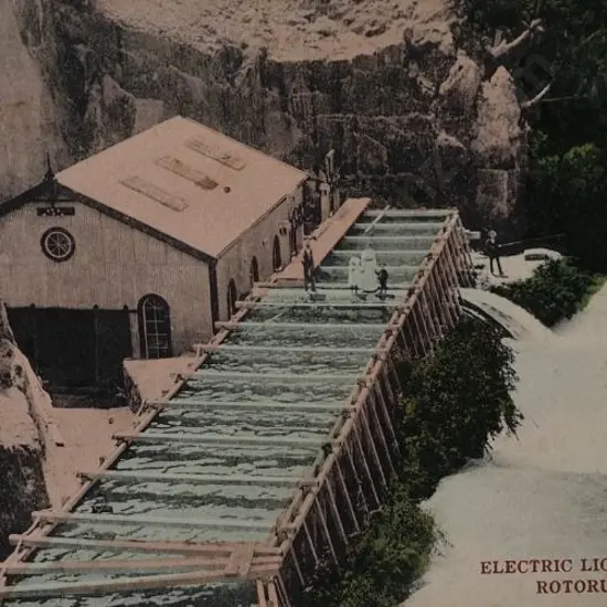 UNKNOWN - Electric Light Station, Rotorua, c.1900