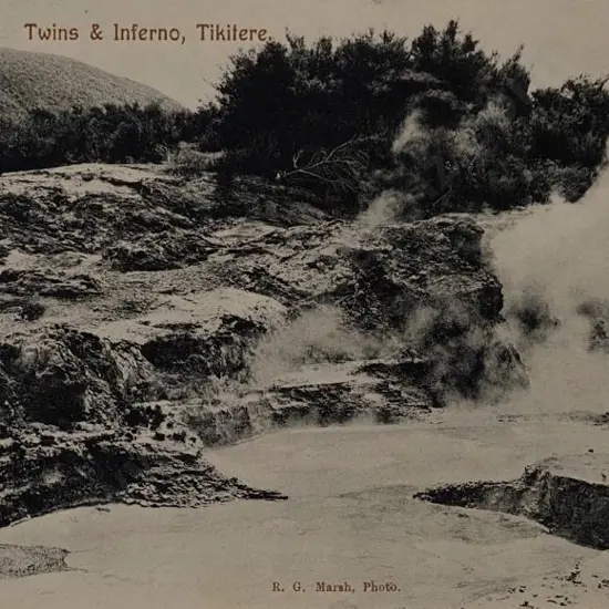 MARSH, Robert G. (1862-1940) - Hamurana Spring, Rotorua, c.1900