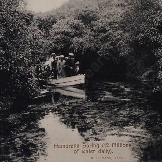 MARSH, Robert G. (1862-1940) - Twins & Inferno, Tikitere, Rotorua, c.1900