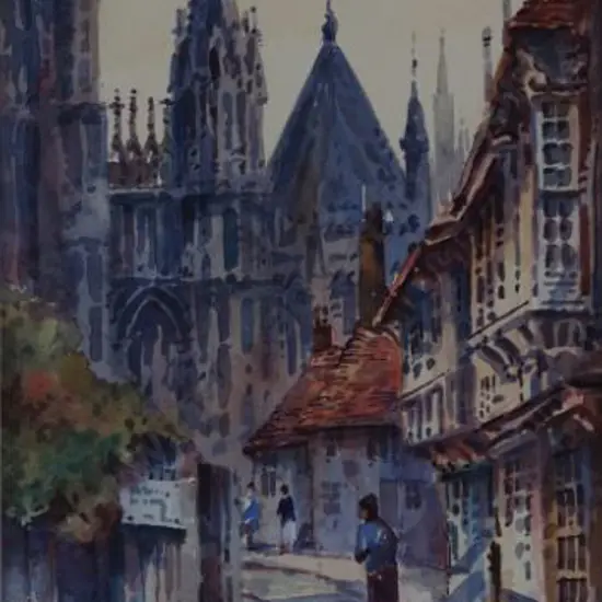 PROUT, Anthony A. (1946-) - Backstreet, York
