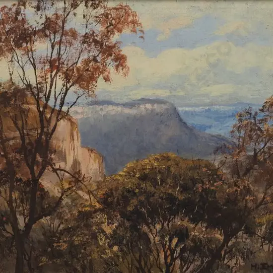 EMMETT, Harry (1900-1979) - Landslide Rock