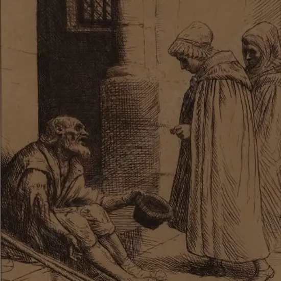 LEGROS, Alphonse (1837-1911) - Charity