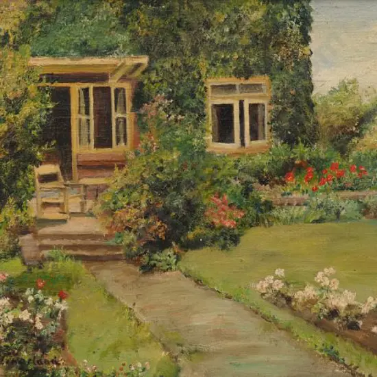 SLINGELAND, CJG Cool-van Oosten (1902-1975) - Landhuis, Utrecht, Holland