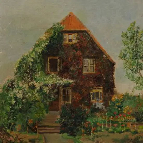 SLINGELAND, CJG Cool-van Oosten (1902-1975) - Landhuis , Holland