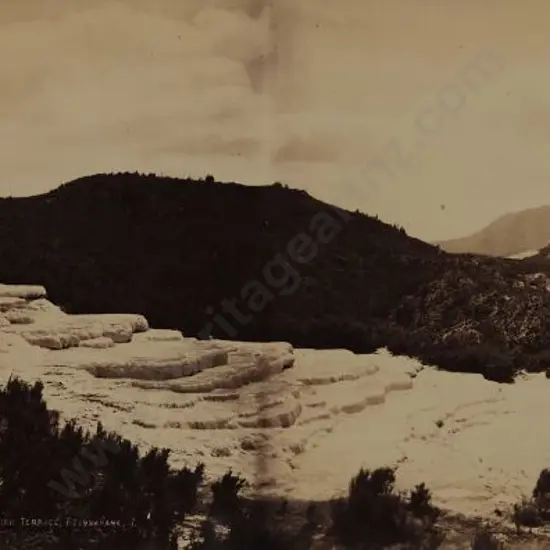 UNKNOWN - The Pink Terraces, Rotomahana