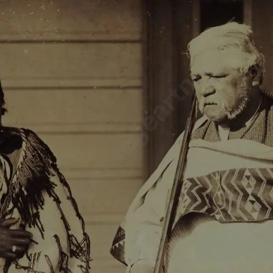 UNKNOWN - Two Elderly Maori