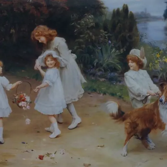 ELSLEY, Arthur John (1860-1952) - Love at First Sight