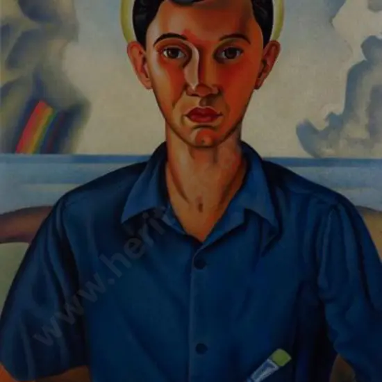 ANGUS, Rita (1908-1970) - St Luke, 1963