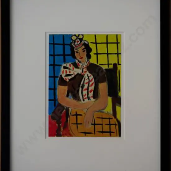 MATISSE, Henri (1869-1954) - Femme a L'Echarpe, 1936
