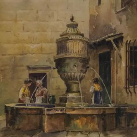 MEYRICK, Myra (Active 1886-1891) - Old Town Algiers