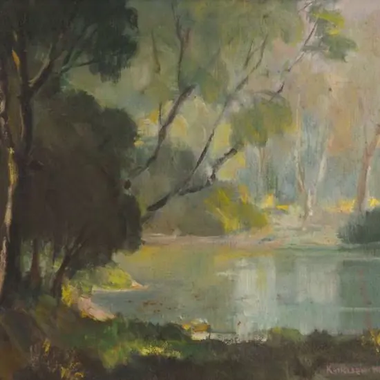 McKAY, Kathleen (1913-2006) - Nixon's Creek, Wanganui