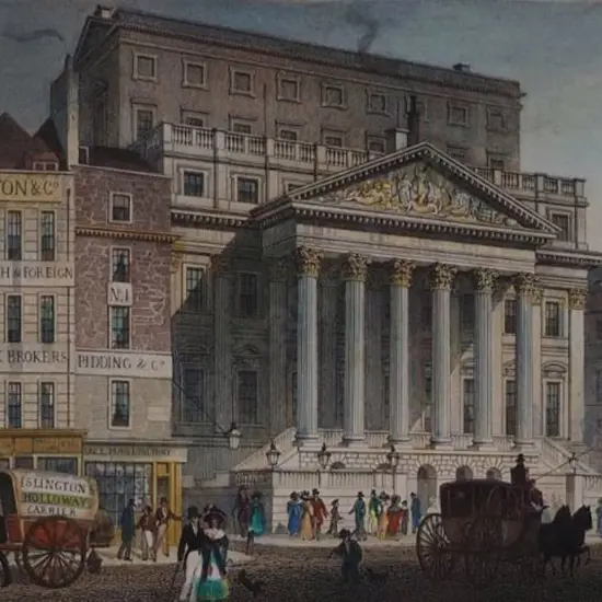 SHEPHERD, Thomas Hosmer (1793-1864) - Mansion House from The Bank, London