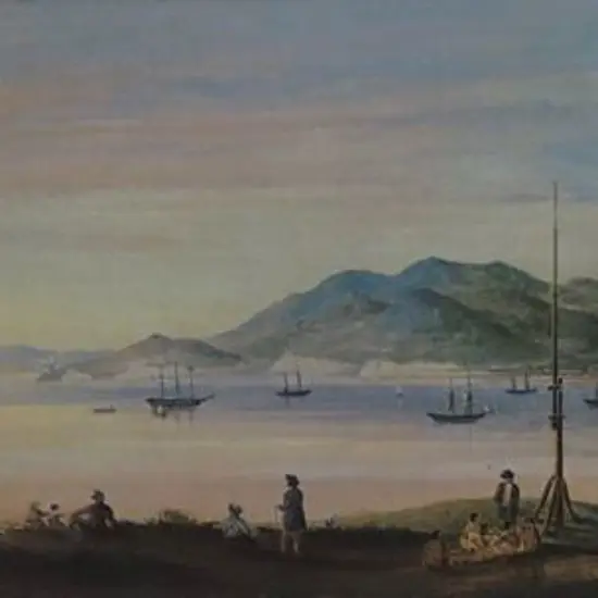 MEIN SMITH, William (1799-1869) - Harbour Port Nicholson, Town of Welllington 1842