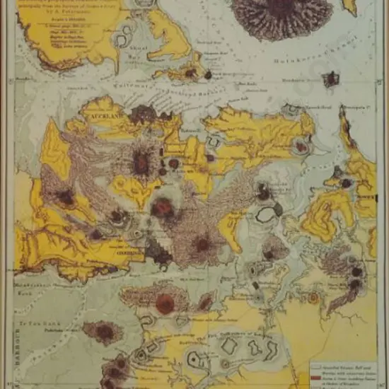 HOCHSTETTER, Ferdinand von (1829-1884) - Istmus of Auckland, 1859