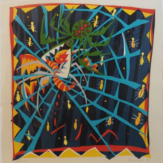 BUSTIN, Debra (1957-) - The Spider and The Fly, 1985