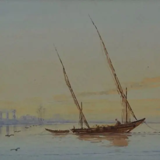FIONA, N. - Fishing Boats along the Nile