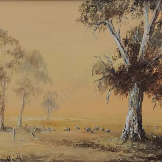 HAMILTON, Colleen (1930-1996) - Evening Light, NSW
