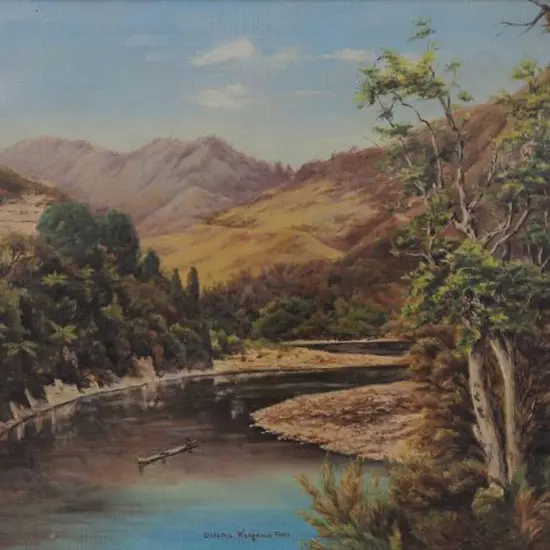 MOUNTFORT, Anne Barry (21st Cent.) - Galatea, Whanganui River