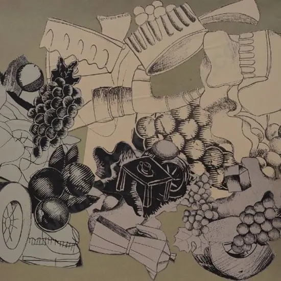 JONES, Robert (1943-) - Small Black Table