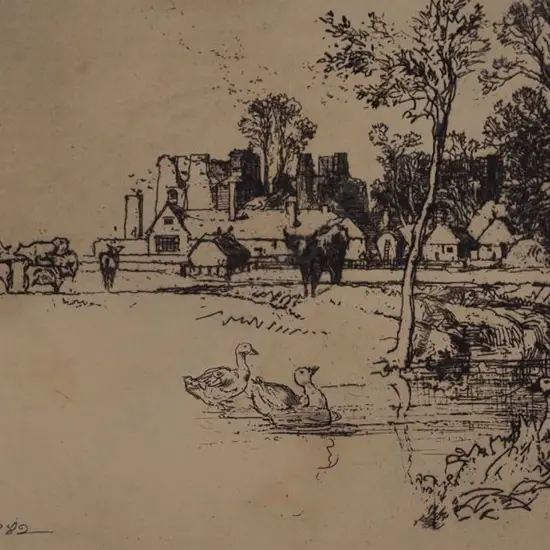 HADEN, Sir Francis Seymour (1818-1910) - Cowdray, 1882