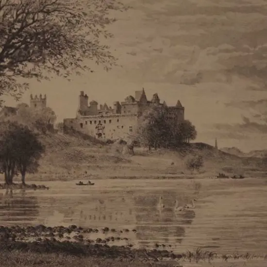 HAIG, Axel Hermann (1835-1921) - Linlithgour Palace