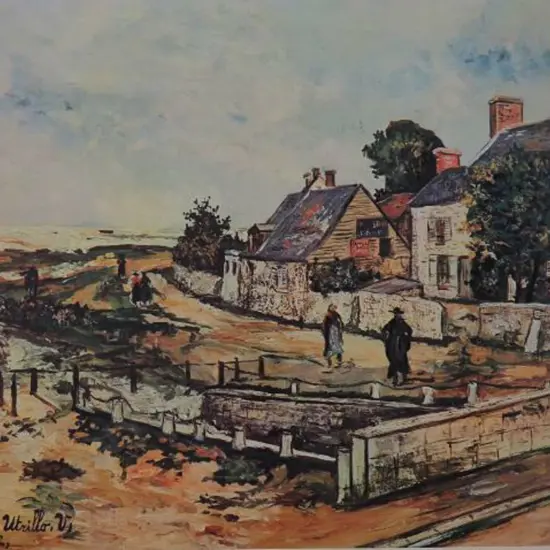 UTRILLO, Maurice (1883-1955) - Mont St Michel, 1922