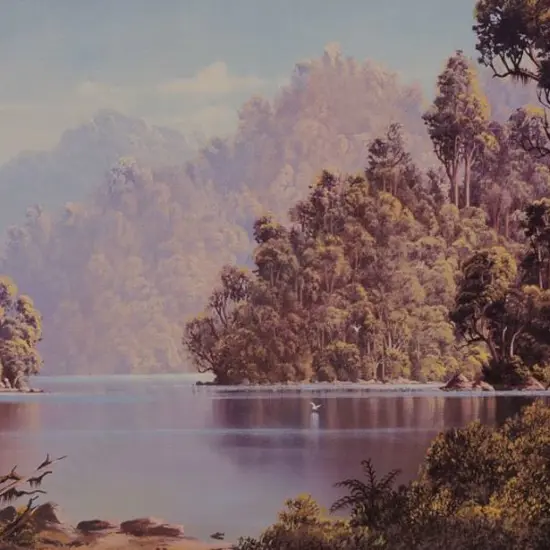 WILSON, Tim (1954-2020) - Rotoiti impression