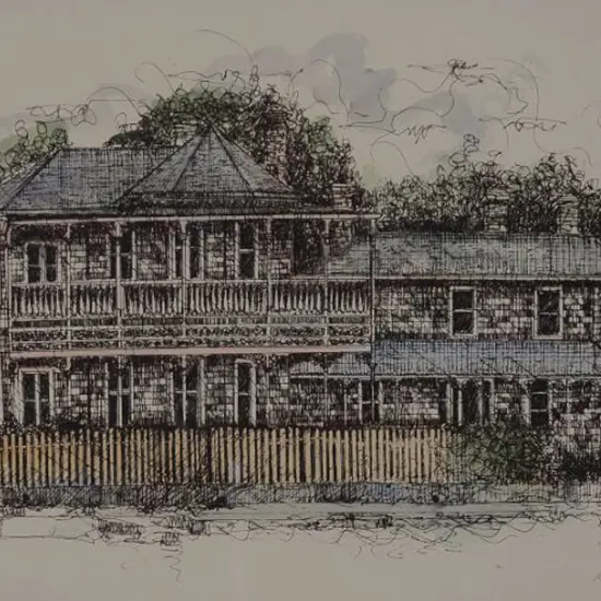 SMITH, Katie (Late 20th Cent.) - Mansion House, Kawau Island