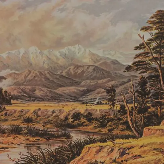 BARRAUD, Charles Decimus (1822-1897) - Opaki Plain