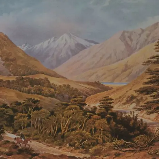 BARRAUD, Charles Decimus (1822-1897) - Craigieburn Valley