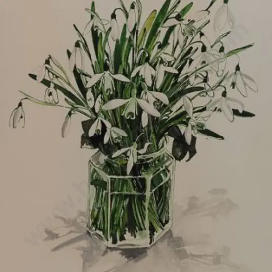 UNKNOWN artist - Swiss Flowers, 1990