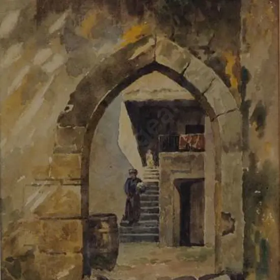 MEYRICK, Myra (Active 1886-1891) - Old Town Algiers