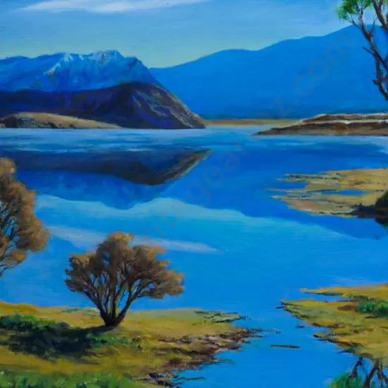 BARTLETT, Michael - Otago Lake Reflections