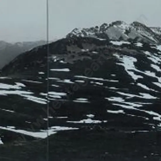 UNKNOWN - South Island Mountain Landscape - Early 20th Cent.