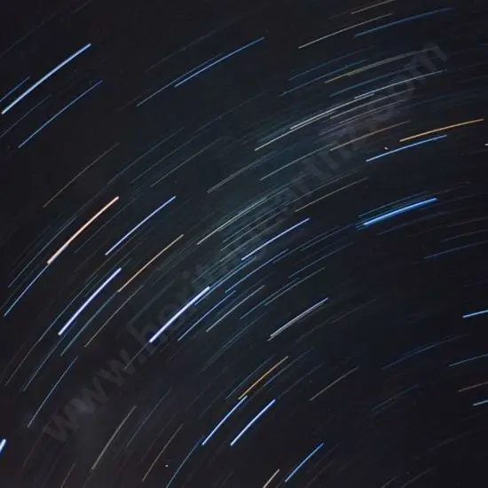 UNKNOWN photographer - Moving stars