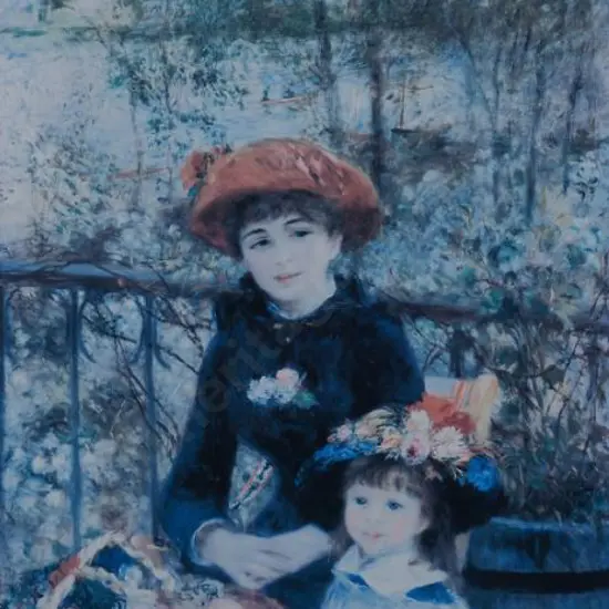 RENOIR, Pierre-Auguste (1841-1919) - Lady and Child out Shopping