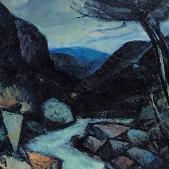 WEEKS, John (1888-1965) - Limestone Valley, King Country