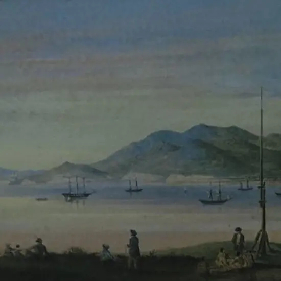 MEIN SMITH, William (1799-1869) - Wellington Harbour c. 1845