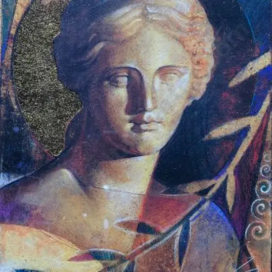 UNKNOWN Artist - Grecian print