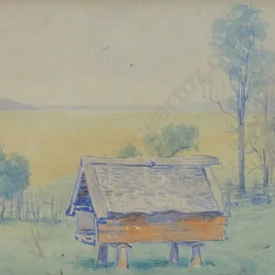 PAYTON, Edward William (1859-1944) - Maori Store House